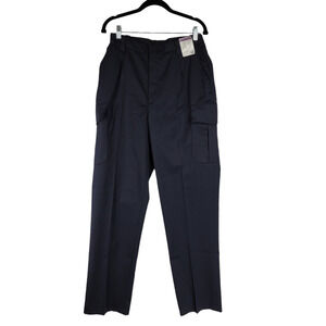 VF Imagewear Cargo Pants sz 12 Women Black Workwear Uniform Police Utility NEW